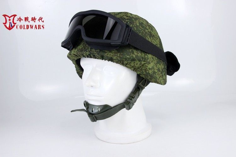 冷战时代英雄钢盔俄式维和防爆头盔复刻6b26头盔