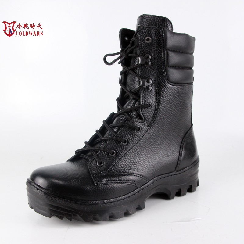 俄罗斯军靴俄军omoh真皮通用战术经典全皮作战战术靴