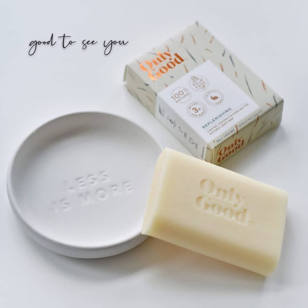 新西兰直邮onlygood天然植物身体洗手80g清洁身体皂