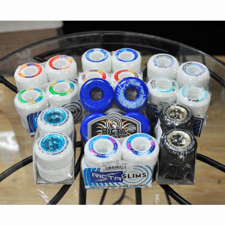 进口ricta轮子滑板硬轮街式签名nyjahhuston滑板轮子