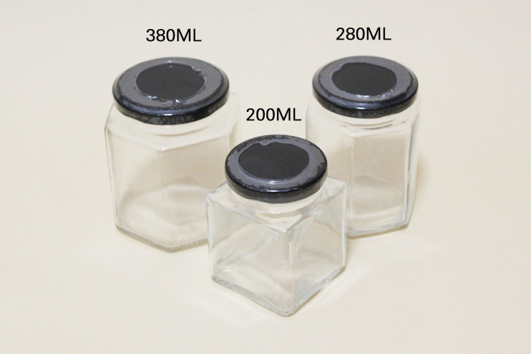 pvc瓶口膜玻璃瓶蜜蜂罐果酱瓶六棱罐封口膜瓶帽盖