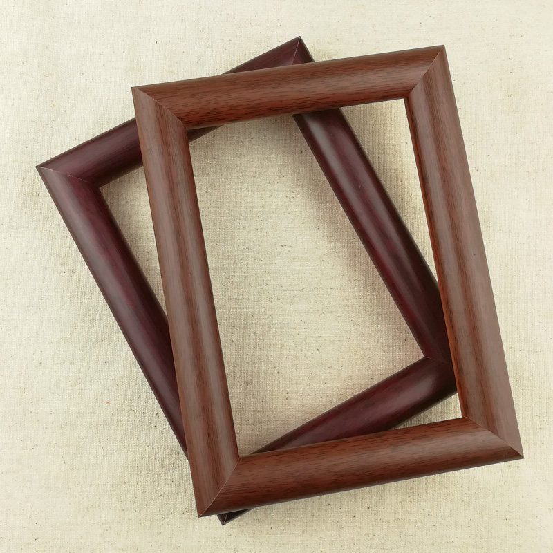 定制钻石十字绣红木国风中国海报装裱相框字画相框