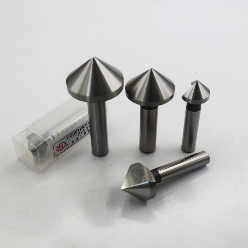宏峰直柄倒角刀/单刃三刃倒角铣刀/锪孔15/20/25/30*90度 倒角刀