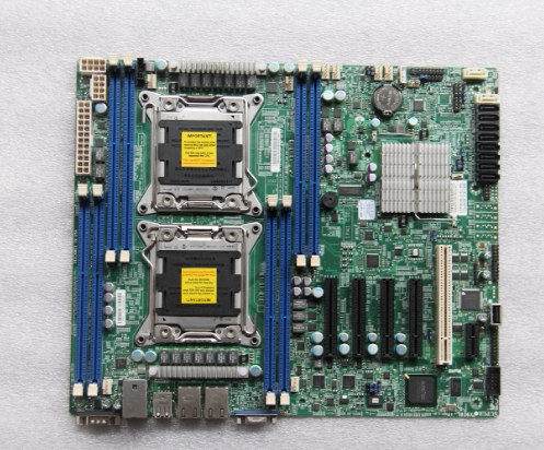 超微x9driln4fe5双路x79主板e52696v22011针服务器游戏主板