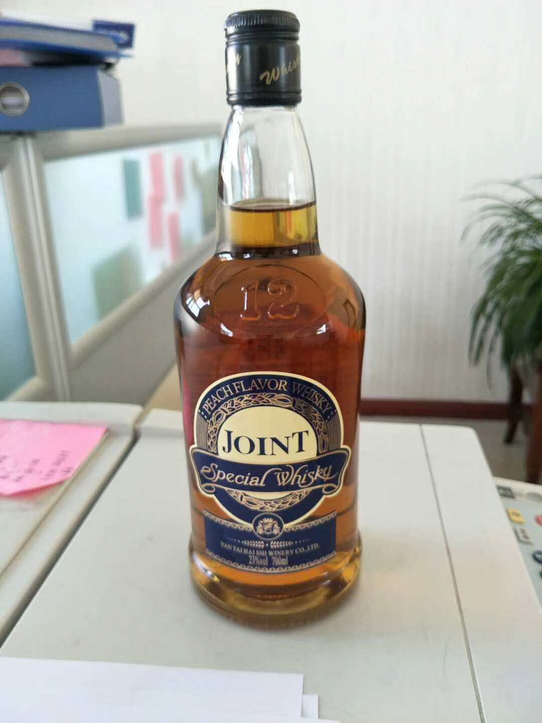 低度乔恩桃威士忌洋酒暖场基酒山东烟台夜场调配威士忌