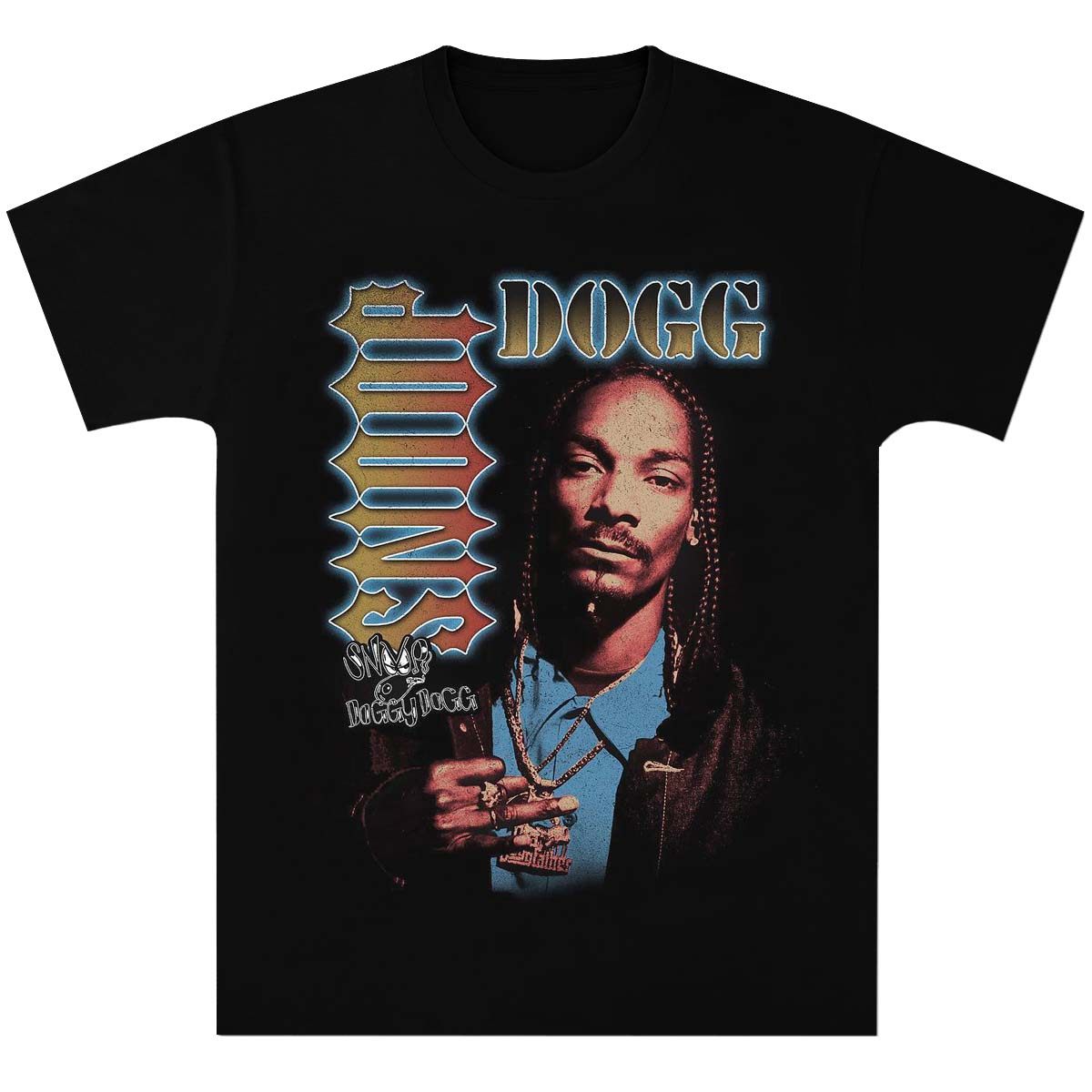 snoopdogg狗爷嘻哈人像vintage宽松欧美短袖rapt恤