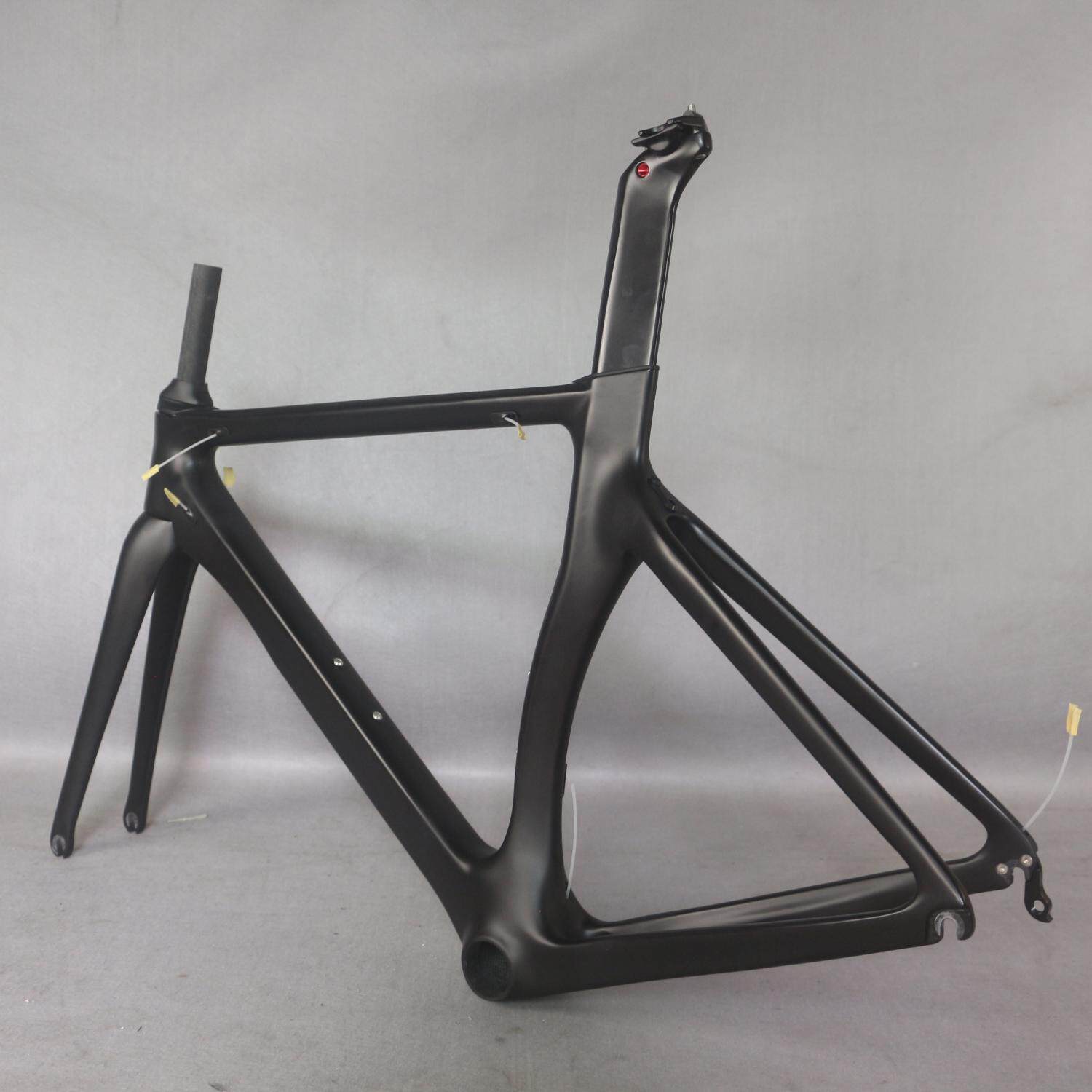 骑行碳碳x17消光亮光seraph品牌碳纤维破风公路自行车车架