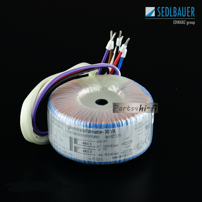 30w18v德国进口sedlbauer赛德德堡premium高阶环形变压器