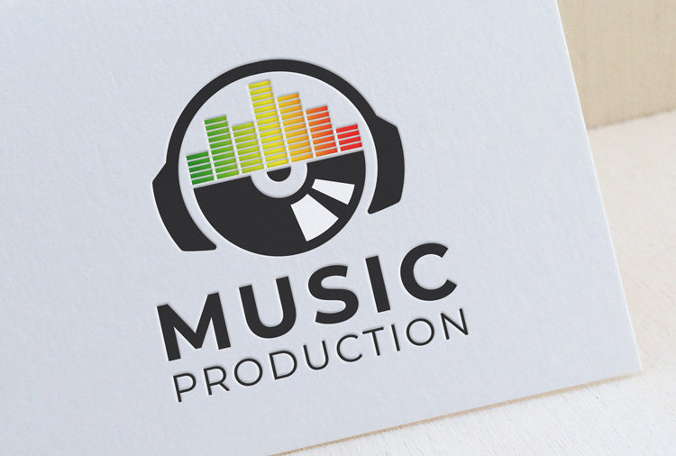音乐会logo图标店标标志爵士音符钢琴music头像播客平面设计素材