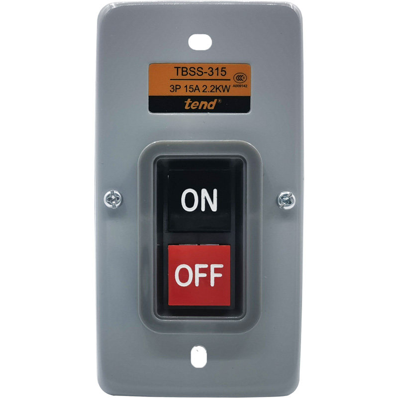 tend天得按钮tbsytbss315330三相电机onoff启动停止扣押开关