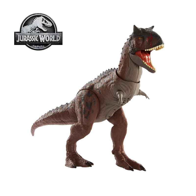 美泰侏罗纪世界全控竞技牛龙同款声效关节可动仿真