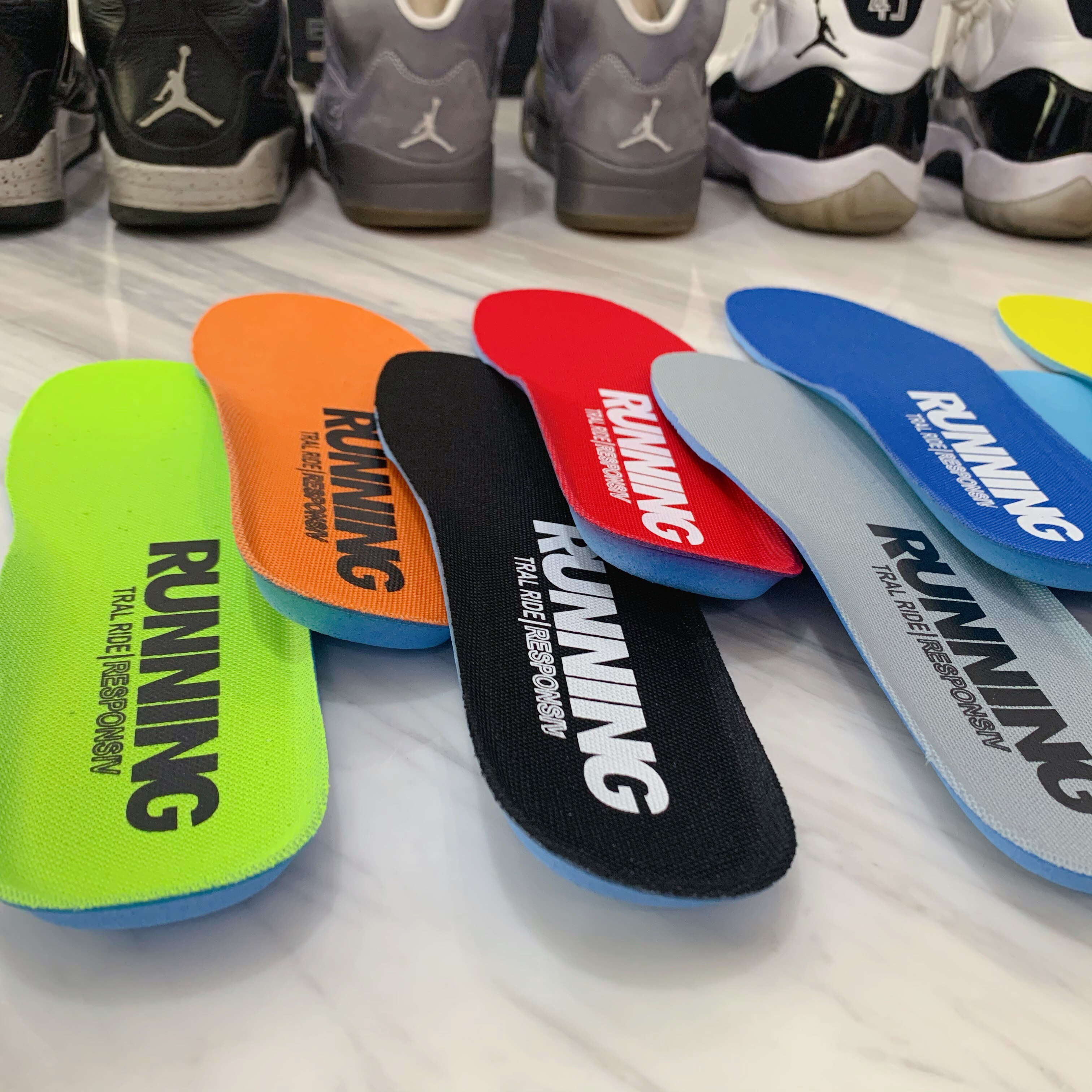 ortholite欧索莱殴素透气吸汗除臭缓震篮球跑步健身鞋垫