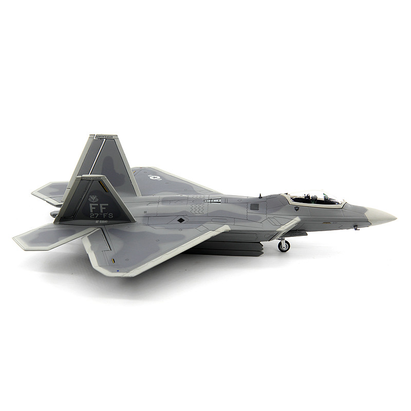 美国空军f22猛禽隐形战斗机弗吉尼亚f22成品合金航模