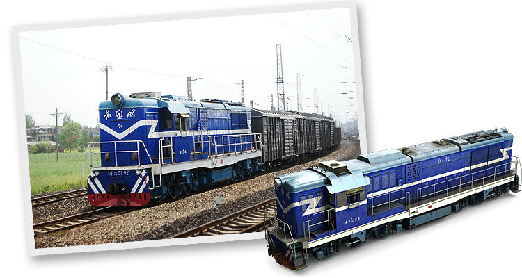 pikodf7cho模型火车仿真成品调机内燃机车中国火车模型