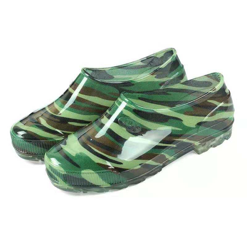 上海金路莱低帮元宝短筒防水雨靴四季加棉防滑雨鞋