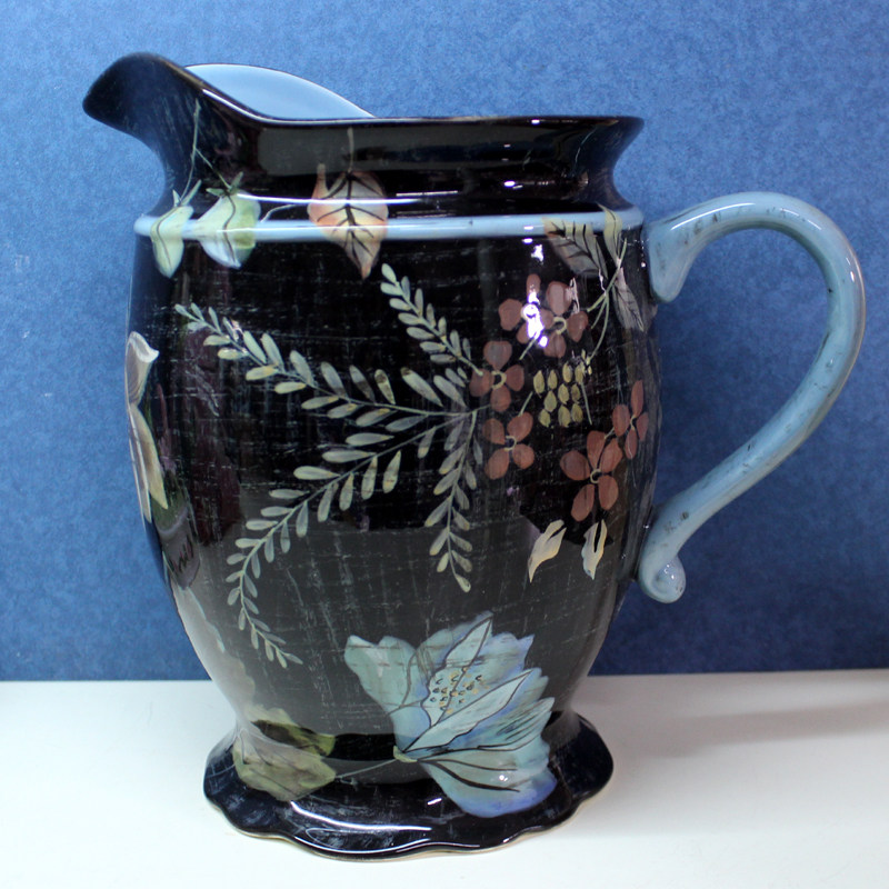 花瓶手绘釉下西洋油画风格陶瓷tracyporter水扎冷水壶