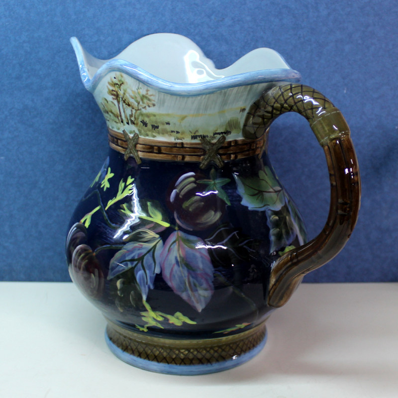 花瓶手绘釉下西洋油画风格陶瓷tracyporter水扎冷水壶