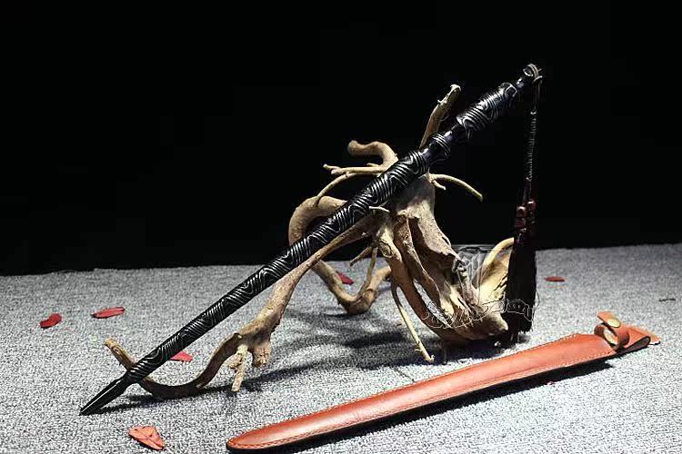镇魔鞭钢锏龙泉高硬度造型武术表演防护车载收藏工艺品未开刃