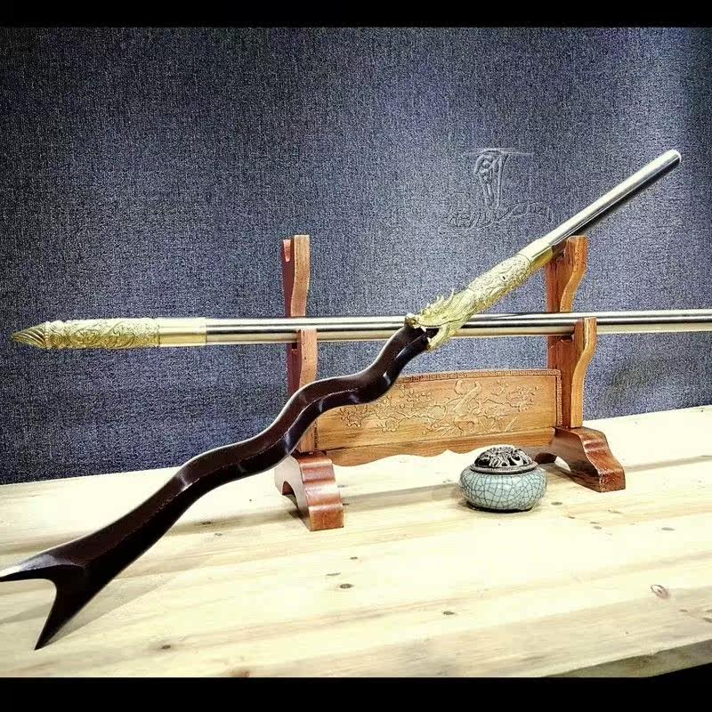 龙泉市宝剑十八般冷兵器蛇矛枪霸王枪龙虎影视道具装备更多武术装备