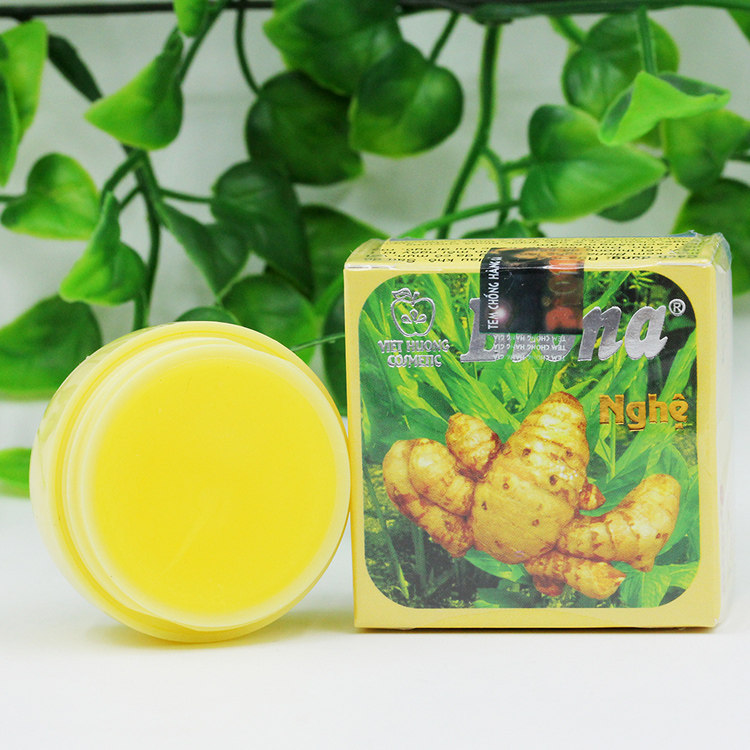 越南真品姜黄素祛痘疤膏 热带黄素祛痘疤 淡痘印 痘坑3g姜黄膏