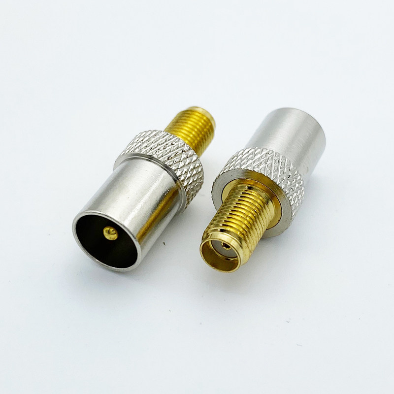 电视有限闭路机顶盒转接头车载转换公制英制sma转接头