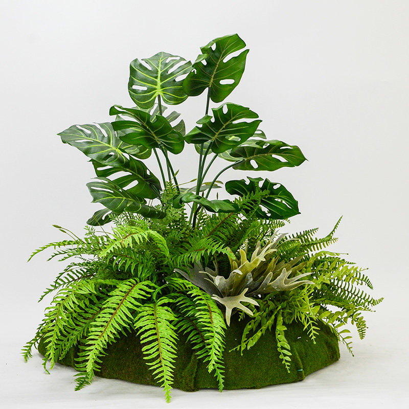 植物仿真绿植造景组合蕨叶塑料叶子餐厅室内仿真花