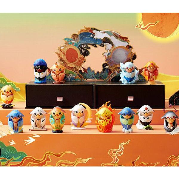 盲盒现货正版稚子危月燕山山海经星兽国潮古风潮玩盲盒