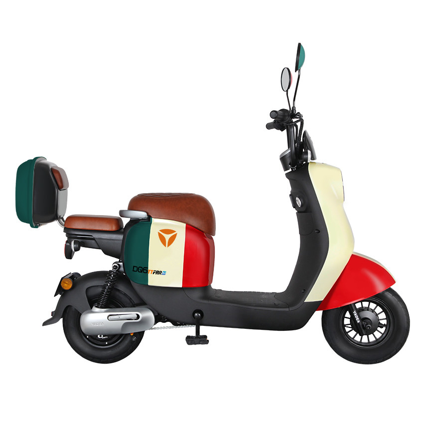 雅迪冠能dm6电动车新款代步家用电动自行车男女电动自行车