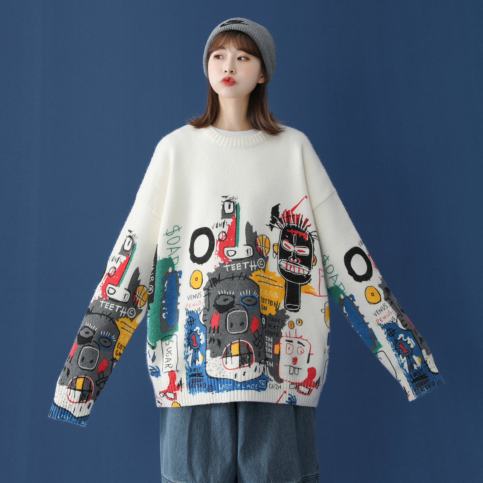 【6折抄底】毛衣女设计感小众春秋季慵懒风上衣早秋学院风针织衫