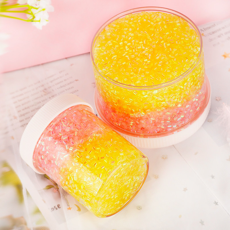 兔兔兔家高颜值起泡胶史莱姆仙气水晶泥彩仙女粘土