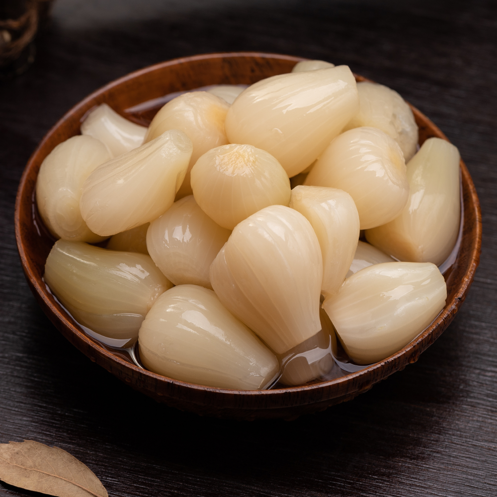 藠头宁波特产自制白糖酸甜荞头咸菜酱菜泡菜腌制