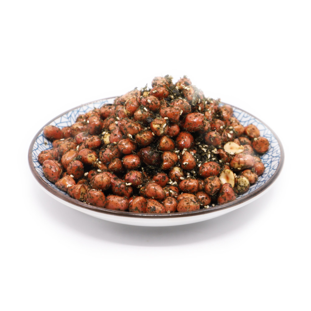 宁波特产 象山自家炒制海苔花生苔条花生米 农家自制下酒菜 250g