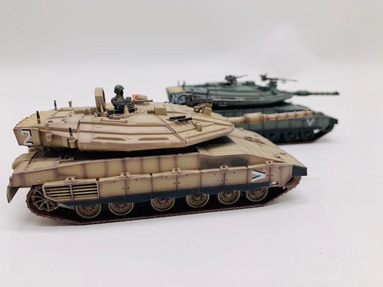 1:72 以色列梅卡瓦4主战坦克mk4战车模型仿真静态收藏品三荣成品