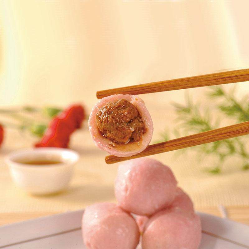 泽众清真食品包心虾丸5斤装火锅麻辣烫关东煮饭店食材包邮