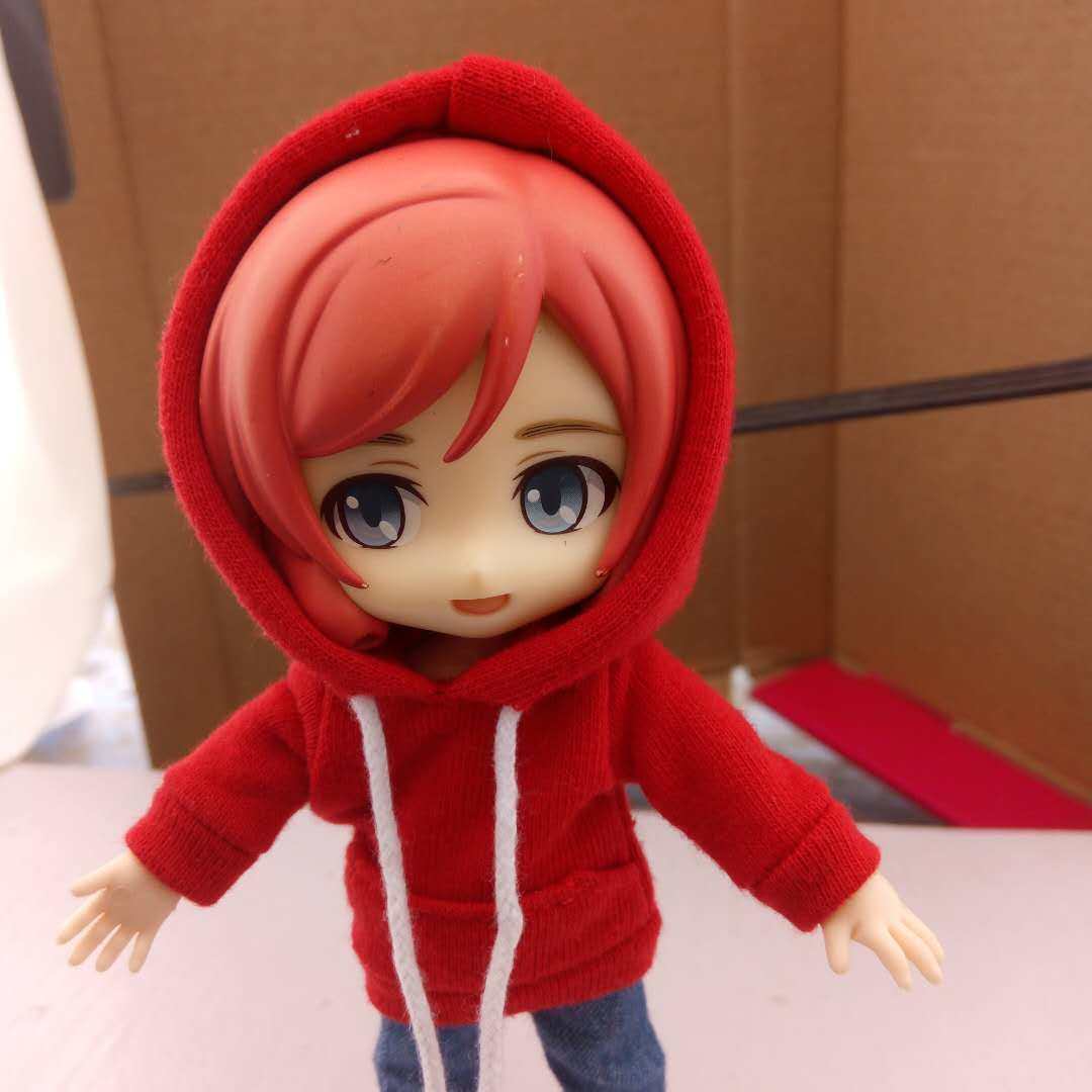 娃娃ob11obitsu11素体美洁猪可穿衣服卫衣黏土手办娃娃