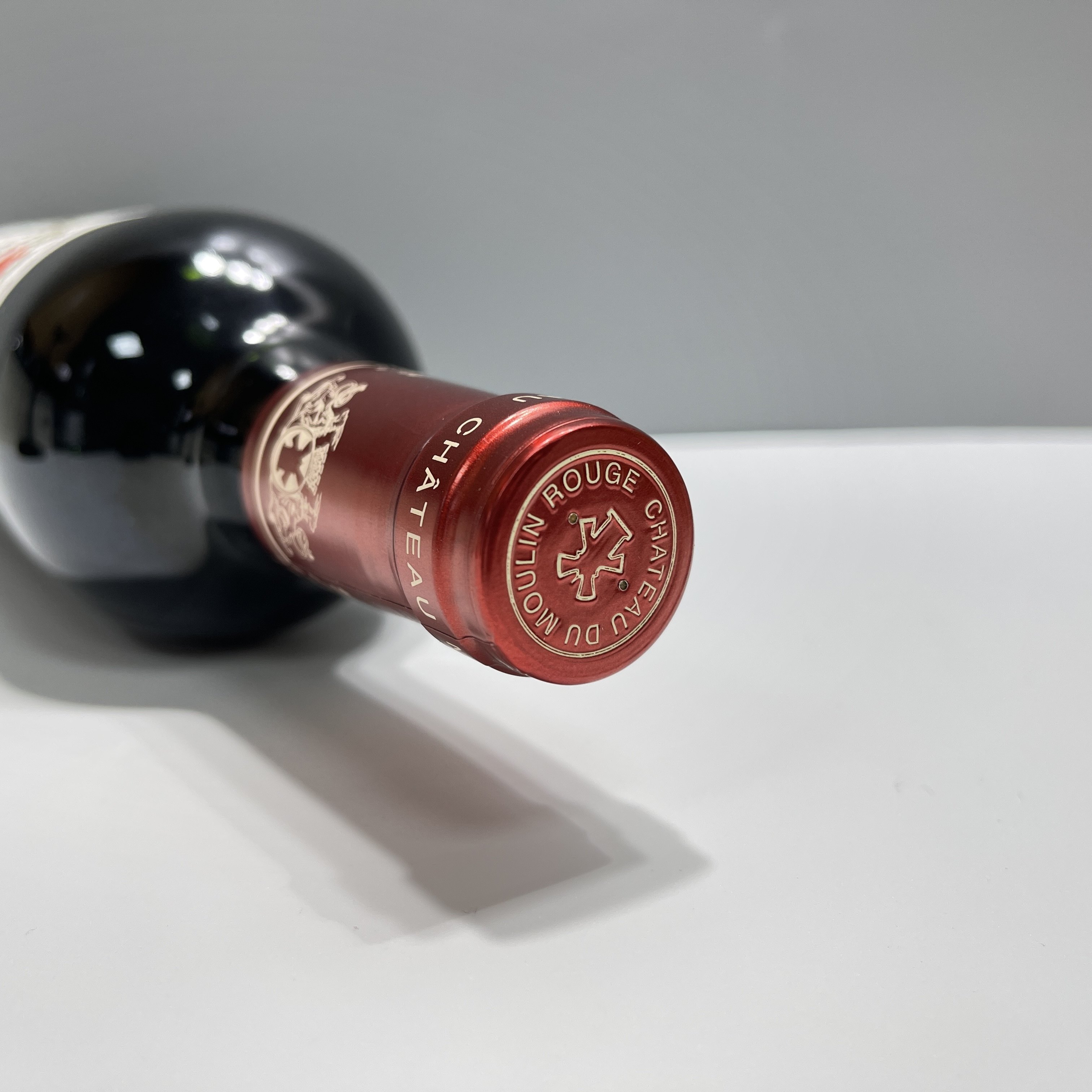 法国原瓶波尔多chateaudumoulinrouge红磨坊庄园红葡萄酒干红静态葡萄