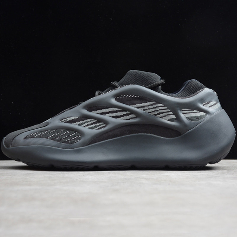 椰子爆米花700v3男鞋厚底女鞋夜光黑武士潮流流过运动鞋跑步鞋