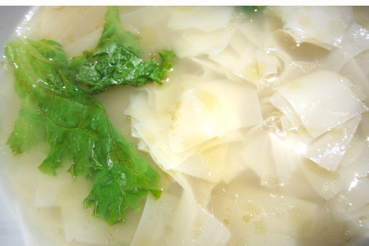 手工工大薄面白面片琪孩子食品零食开锅即熟面条