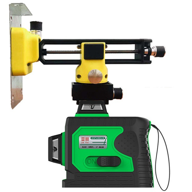 绿光水平仪激光贴墙新款支架通用型多功能挂墙万能水平仪