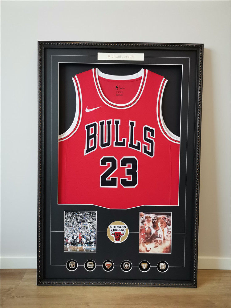 球星签名球衣装裱裱框收藏相框挂墙乔丹科比相框