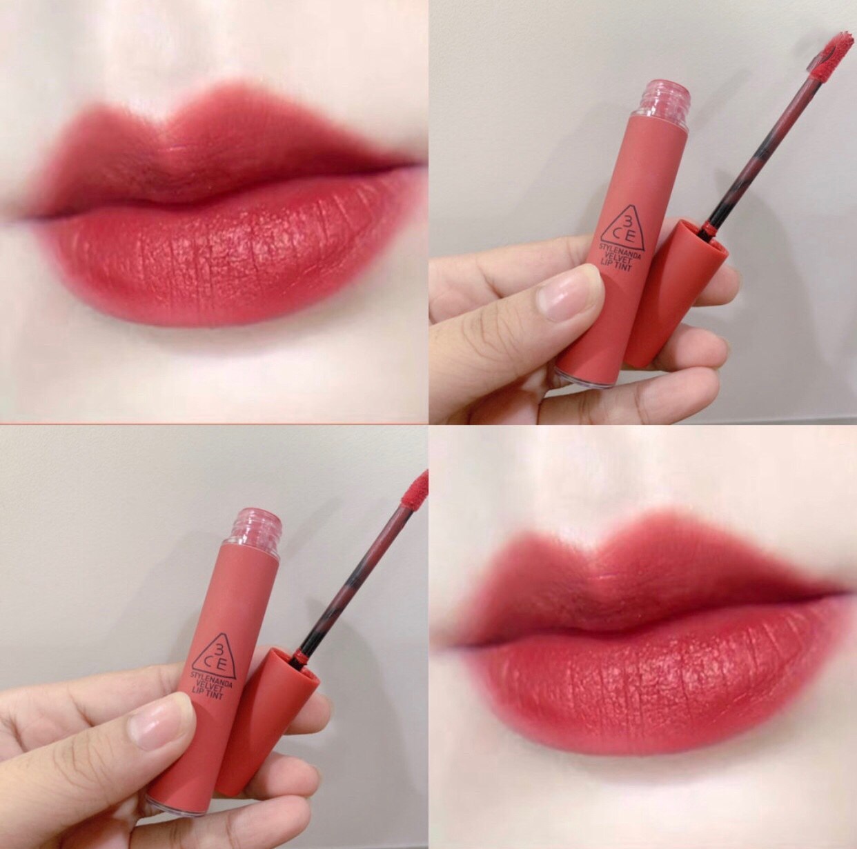 包邮【丝绒感】3ce 云朵雾面唇釉 哑光南瓜血浆色 taupe