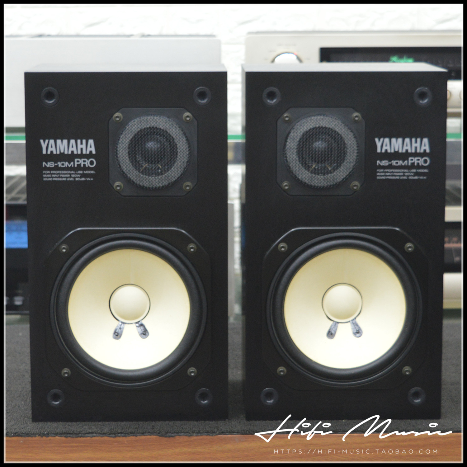二手原装日本进口yamaha雅马哈ns-10mpro经典监听hifi音箱