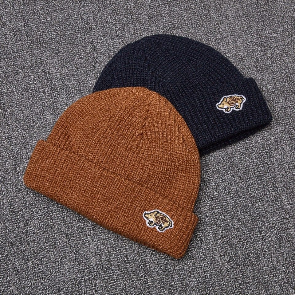 现货新款humanmade冷帽儿童针织帽日潮牌日版帽子