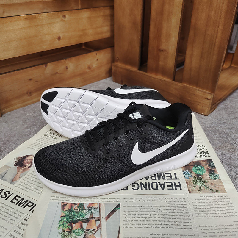 nike耐克正品新款free赤足飞线女子轻便缓震跑步鞋