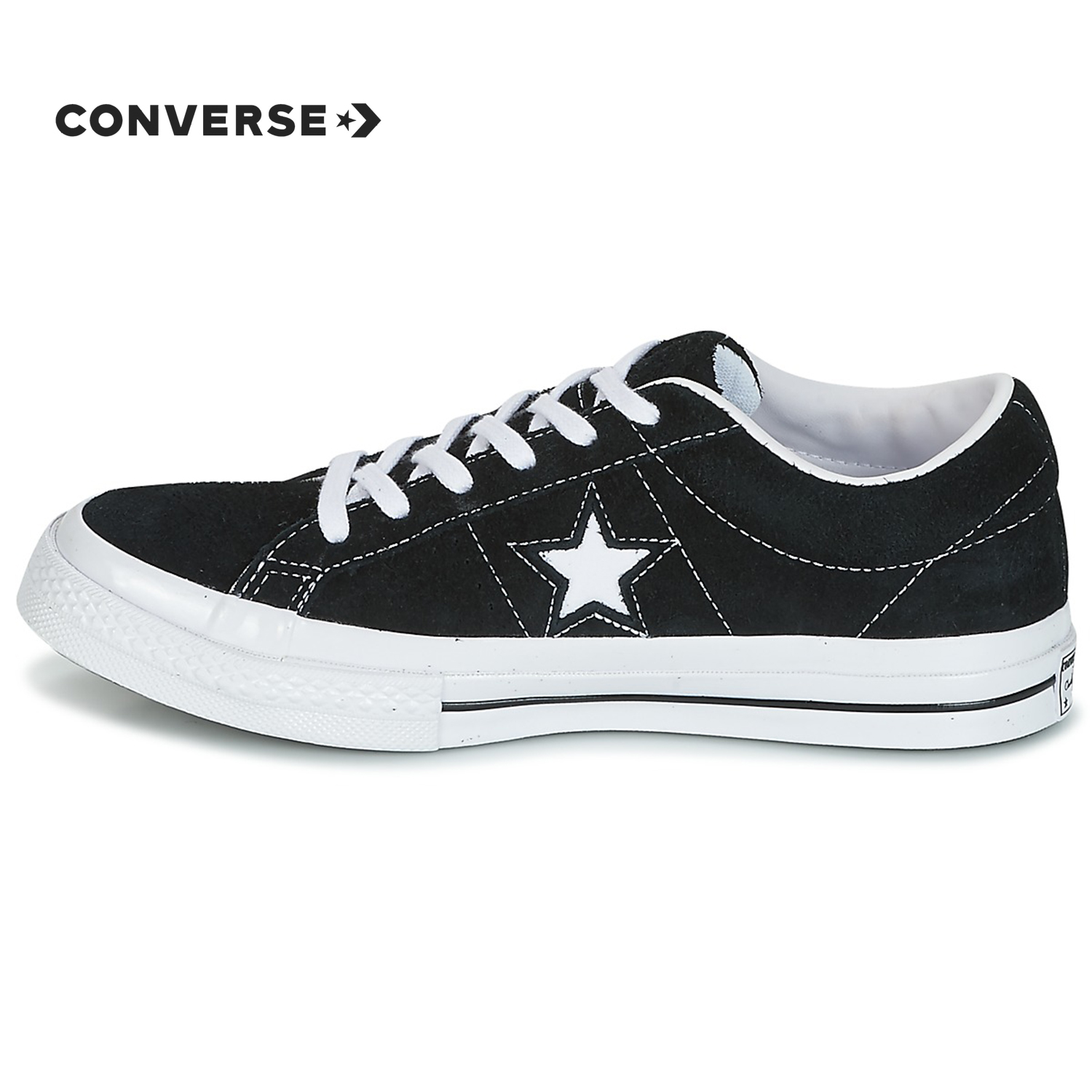 匡威正品帆布布鞋男女女鞋秋季onestar毛皮帆布鞋