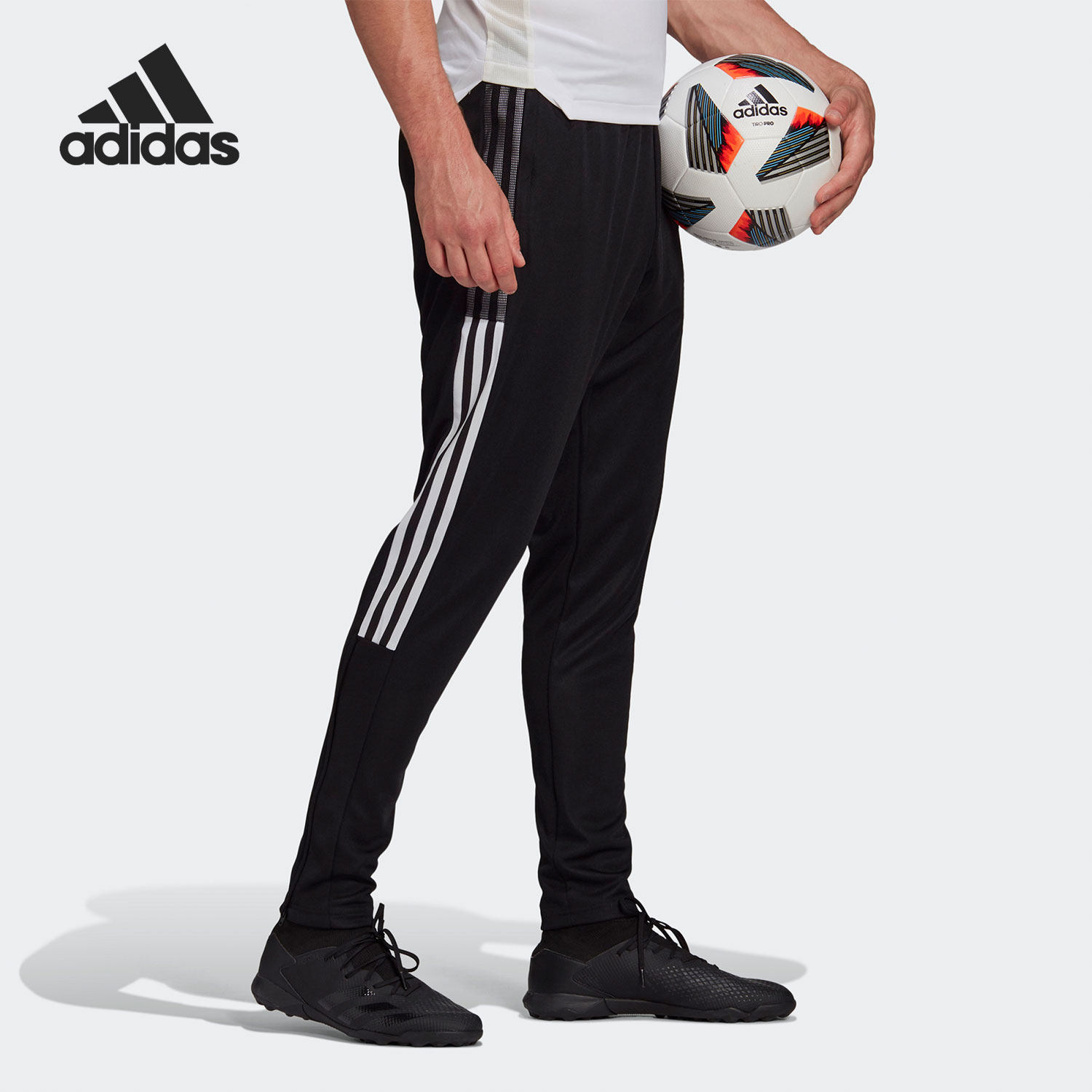 adidas阿迪达斯正品冬季新款tiro21tkpnt男子足球运动长裤