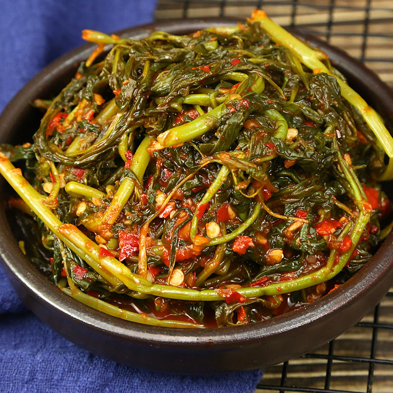 咸菜延边樱菜东北特产朝鲜风味英菜延吉泡菜腌制