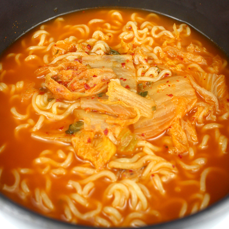 拉面泡菜韩国风味进口三养方便面韩剧中剧中白菜冲泡方便面