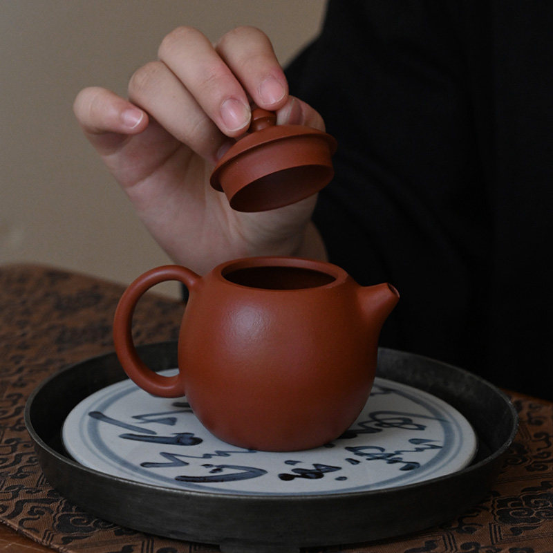 茶壶东游记手工紫砂壶宜兴兴龙蛋壶岩茶泡茶龙旦壶茶壶