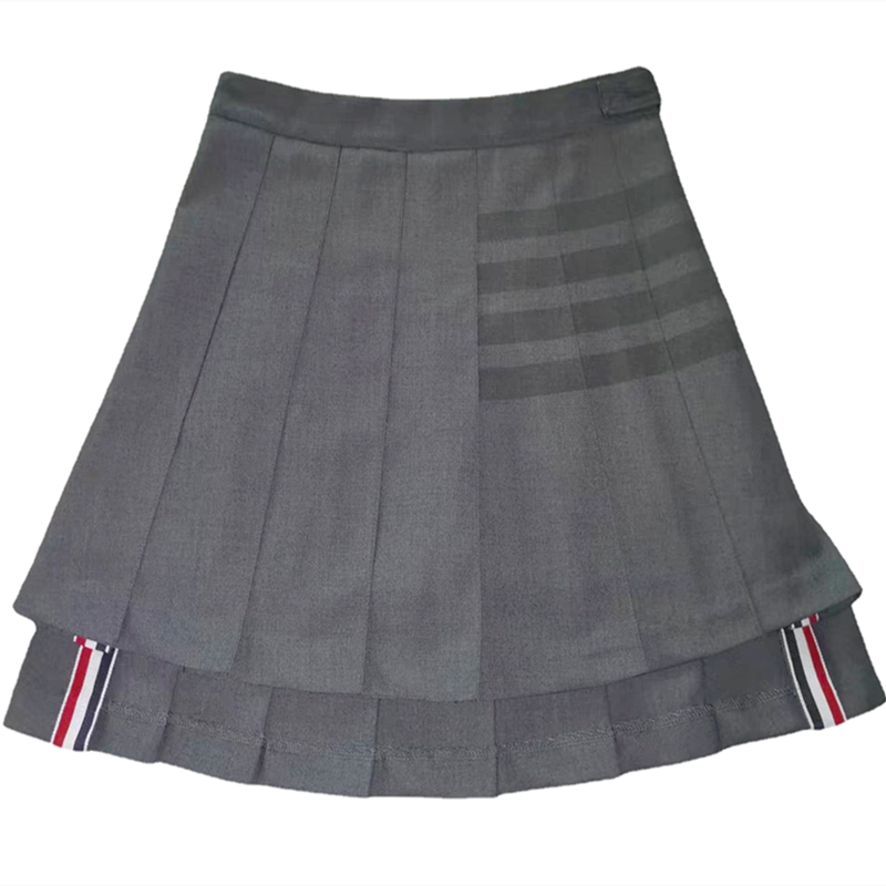 王心凌同款短裙质量感tb百褶短裙学院风jk显瘦a字裙带全棉安全裤